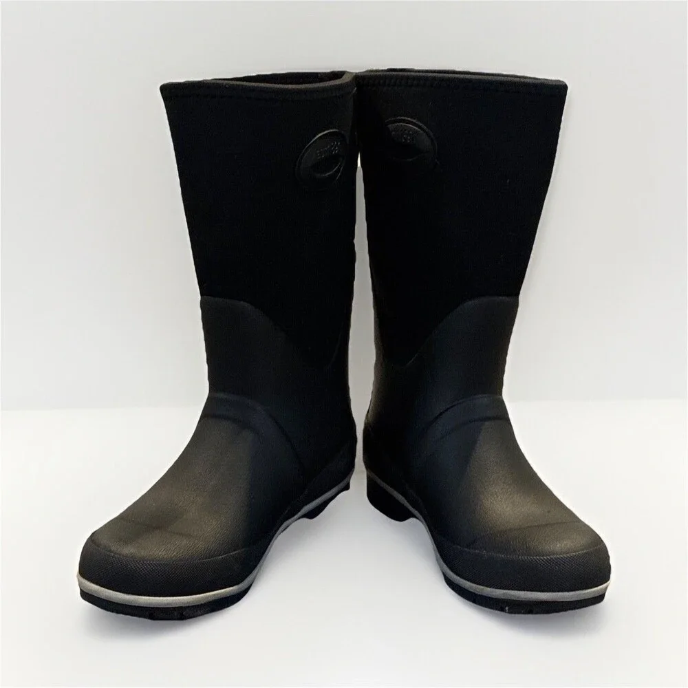 Western Chief Women's Waterproof Neoprene Mid-Calf Rain Boots Black US 4‎
